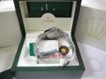 Rolex replica explorer II black dial acciaio 42mm big new basilea replica copia imitazione 4us510 - immagine 12