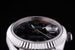 Rolex replica datejust acciaio black barrette jubilèè orologio replica copia imitazione 4us481 - immagine 7