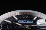 Rolex replica datejust acciaio black centenario 369 oyster orologio replica copia imitazione 4us482 - immagine 7