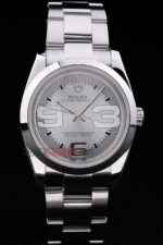 Rolex replica datejust acciaio 369 argentèè dial oyster orologio replica copia imitazione 4us483 - immagine 3
