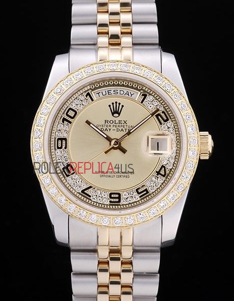 virtuemart_product_7489rolex-replica-orologi-copia-imitazione-rolex-omega Rolex replica daydate acciaio oro full brillantini SARU orologio replica copia imitazione 4us484 - immagine 1