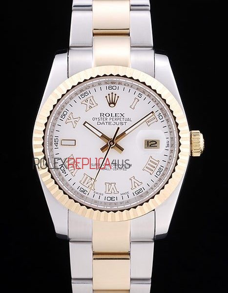 virtuemart_product_7498rolex-replica-orologi-copia-imitazione-rolex-omega Rolex replica datejust acciaio oro white roman oyster orologio replica copia imitazione 4us485 - immagine 1