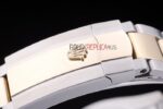 Rolex replica datejust acciaio oro brillantini bezel oyster orologio replica copia imitazione 4us486 - immagine 10