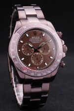 Rolex replica daytona pro-hunter  brown dial orologio replica copia imitazione 4us478 - immagine 3