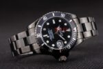 Rolex replica submariner pro-hunter pvd black dial orologio replica copia imitazione 4us497 - immagine 5