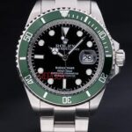 Rolex replica submariner 50th anniversary ghiera verde black dial orologio replica copia imitazione 4us498