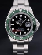 Rolex replica submariner 50th anniversary ghiera verde black dial orologio replica copia imitazione 4us498