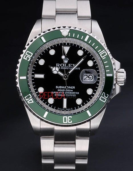 virtuemart_product_7654rolex-replica-orologi-copia-imitazione-rolex-omega Rolex replica submariner 50th anniversary ghiera verde black dial orologio replica copia imitazione 4us498 - immagine 1