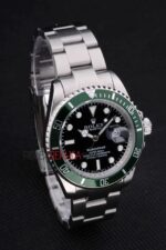 Rolex replica submariner 50th anniversary ghiera verde black dial orologio replica copia imitazione 4us498 - immagine 4