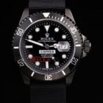 Rolex replica submariner pro-hunter comex cordura pvd black dial orologio replica copia imitazione 4us500