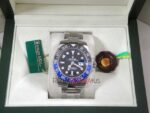 Rolex replica GMT master II nero blu ceramichon new basilea orologio replica copia imitazione 4us273