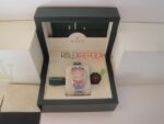 Rolex replica pearlmaster acciaio yellow orange orologio replica copia imitazione 4us266 - immagine 15