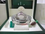 Rolex replica GMT master II nero blu ceramichon new basilea orologio replica copia imitazione 4us273 - immagine 12