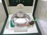Rolex replica GMT master II nero blu ceramichon new basilea orologio replica copia imitazione 4us273 - immagine 13