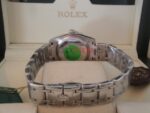 Rolex replica pearlmaster acciaio yellow orange orologio replica copia imitazione 4us266 - immagine 11