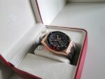 Audemars Piguet royal oak offshore replica new gommino rose gold black dial orologio copia imitazione crono 4us208 - immagine 4