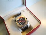 Audemars Piguet royal oak diver orange dial replica orologio copia imitazione crono 4us205 - immagine 3