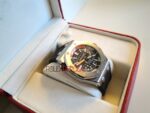 Audemars Piguet royal oak diver orange dial replica orologio copia imitazione crono 4us205 - immagine 4