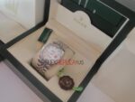 Rolex replica datejust acciaio madreperla brillantini jubilèè orologio replica copia imitazione 4us222 - immagine 4