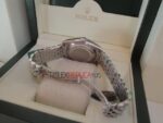 Rolex replica datejust acciaio madreperla brillantini jubilèè orologio replica copia imitazione 4us222 - immagine 7