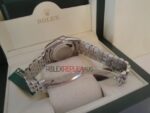 Rolex replica datejust acciaio madreperla brillantini jubilèè orologio replica copia imitazione 4us222 - immagine 6