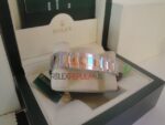 Rolex replica datejust acciaio oyster black brillantini orologio replica copia imitazione 4us245 - immagine 10
