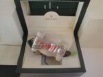 Rolex replica datejust acciaio oyster black brillantini orologio replica copia imitazione 4us245 - immagine 11