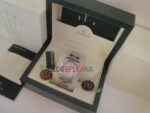 Rolex replica datejust acciaio oyster madreperla brillantini orologio replica copia imitazione 4us246 - immagine 4