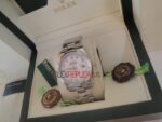 Rolex replica datejust acciaio oyster madreperla brillantini orologio replica copia imitazione 4us246 - immagine 3