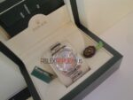 Rolex replica datejust acciaio oyster argentèè brillantini orologio replica copia imitazione 4us264 - immagine 3