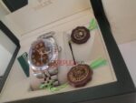 Rolex replica datejust acciaio black roman jubilèè orologio replica copia imitazione 4us221 - immagine 5