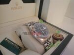 Rolex replica datejust acciaio black roman jubilèè orologio replica copia imitazione 4us221 - immagine 7