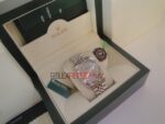 Rolex replica datejust acciaio argentèè centenaerio jubilèè orologio replica copia imitazione 4us220 - immagine 4