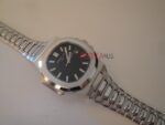 Patek Philippe replica nautilus acciaio black dial orologio replica copia 4us591 - immagine 5