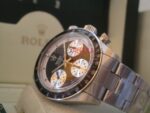 Rolex replica daytona vintage paul newman 6245 black dial orologio replica copia 4us513 - immagine 3