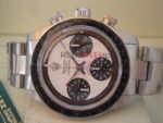 Rolex replica daytona vintage paul newman 6245 white dial orologio replica copia 4us514