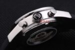 Tag-Heuer carrera calibre 18 chrono black dial strip rubber-b replica orologio replica copia 4us623 - immagine 7