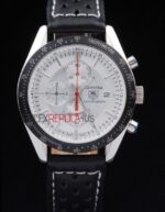 Tag-Heuer carrera chrono argentèè dial strip rubber-b replica orologio replica copia 4us620