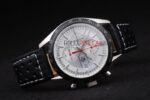 Tag-Heuer carrera chrono argentèè dial strip rubber-b replica orologio replica copia 4us620 - immagine 4