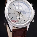 Tag-Heuer gran carrera 300 SLR chrono strip leather replica orologio replica copia 4us619