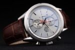 Tag-Heuer gran carrera 300 SLR chrono strip leather replica orologio replica copia 4us619 - immagine 4