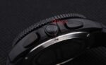 Tag-Heuer gran carrera calibre 37 chrono pro-hunter black dial strip rubber-b replica orologio replica copia 4us618 - immagine 5