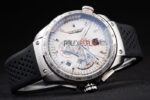 Tag-Heuer gran carrera calibre 36 chrono white dial strip rubber-b replica orologio replica copia 4us609 - immagine 6