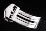 Tag-Heuer gran carrera calibre 36 chrono white dial strip rubber-b replica orologio replica copia 4us609 - immagine 10