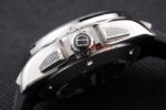 Tag-Heuer gran carrera calibre 36 chrono white dial strip rubber-b replica orologio replica copia 4us609 - immagine 7