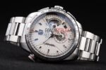 Tag-Heuer gran carrera calibre 36 chrono acciaio white dial replica orologio replica copia 4us610 - immagine 6