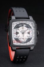 Tag-Heuer gran carrera monaco skeletron pro-hunter chrono strip rubber-b replica orologio replica copia 4us612 - immagine 4