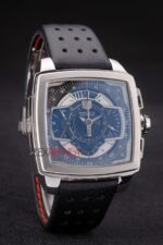 Tag-Heuer gran carrera monaco titanium chrono strip rubber-b replica orologio replica copia 4us614 - immagine 4