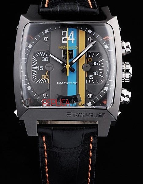 virtuemart_product_2721rolex-replica-orologi-copia-imitazione-rolex-omega Tag-Heuer gran carrera monaco calibre 38 skeletron gulf chrono strip leather replica orologio replica copia 4us616 - immagine 1