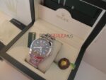 Rolex replica milgauss acciaio black dial orologio replica copia imitazione 4us517 - immagine 4
